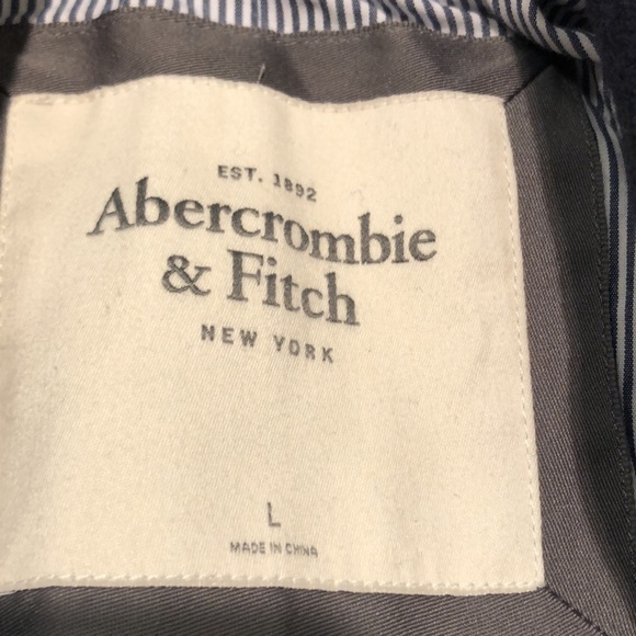 Abercrombie & Fitch Blue Tailored Blazer - Picture 4 of 10
